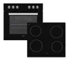 htech HTH34220S, Einbau-Herdset + Kochfeld, 65 l, 5 Produktbild-Vorschau 1