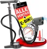 HEIMWERT Premium Fahrrad Luftpumpe für alle Ventile, Produktbild-Vorschau 1
