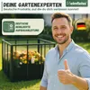 Heimfleiss Komposter Metall 450L Schwarz – Kompostkorb, Produktbild-Vorschau 7
