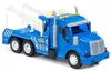 Abschleppwagen Kinder Spielzeug LKW PROFI blau Schwungrad Produktbild-Vorschau 4
