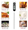 Collage of a digital thermometer with various food and drink temperature recommendations. Produktbild-Vorschau