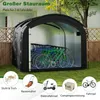 GOPLUS Fahrrad Zeltgarage, Fahrradgarage, Garagenzelt Produktbild-Vorschau 2