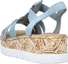Rieker fsk damen sandalen Damen Sandalette in Blau, Größe Produktbild-Vorschau 11