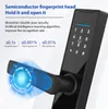 KKmoon Smart Lock aus Aluminiumlegierung, Türstärke 38-55 Produktbild-Vorschau 4