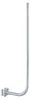 PremiumX 30cm Wandhalter 120cm Mast Ø 38mm mit Schellen Produktbild-Vorschau 1