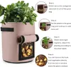 5Stück 7 Gallone Pflanztasche Kartoffel Tomaten Erdnüsse Produktbild-Vorschau 2
