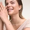 Vergoldeter Herzanhä nger mit klaren Kristallen Charms Produktbild-Vorschau 3