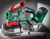 A cordless band saw is shown against a plain background. Produktbild-Vorschau