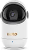 A white electronic baby monitor with a black dome and camera lens. Náhľad obrázku produktu