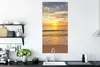 MuchoWow® Poster Strand - Sonnenuntergang - Meer 60x120 cm Produktbild-Vorschau 3
