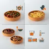 Tapas schalen, set van 4 (2x2) - elk 16x4 cm - ovenschalen Productafbeelding-voorbeeld 6