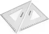 Westcott Geometrieset 4-telig | Matheset mit 30cm Lineal, Produktbild-Vorschau 3
