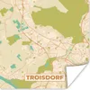 MuchoWow® Poster Troisdorf - Jahrgang - Karte - Stadtplan Produktbild-Vorschau 1