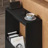DECORTIE Simpi Moderner Beistelltisch Holzschwarz Mehrzweck Produktbild-Vorschau 3