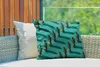 MuchoWow® Outdoor Kissen - Sommer - Ananas - Blau - 60x40 Produktbild-Vorschau 3