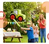 Set piñata Relaxdays, 3 pezzi, trattore, da appendere, per Anteprima dell’immagine prodotto 3