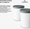 Klarstein Bac à Glace 2x1L – Bacs à Glace avec Couvercle, Voir les images du produit 2