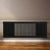Tradycyjny grzejnik 3-kolumnowy - 600 x 1462 mm - Czarny Podgląd zdjęcia produktu 9