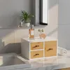 Relaxdays Schubladenbox Bambus & MDF, 3 Schubladen, Produktbild-Vorschau 5