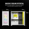 iCUE 5000D RGB AIRFLOW True White, Tower-Gehäuse Produktbild-Vorschau 16