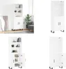 vidaXL Highboard Weiß 69,5x34x180 cm Holzwerkstoff - Produktbild-Vorschau 1