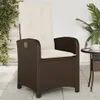 The Living Store Gartensessel mit Kissen 2 Stk. Verstellbar Produktbild-Vorschau 4