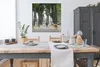 MuchoWow® Poster Vier Huskys zwischen den Bäumen 100x100 cm Produktbild-Vorschau 3