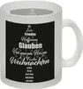 Frohe Weihnachten Glas Tasse und gutes neues Jahr Produktbild-Vorschau 1