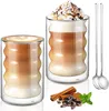 Doppelwandige Kaffeegläser 350ml - Latte Macchiato 2er Set Produktbild-Vorschau 1