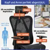 AMBINESS Bürostuhl Schreibtischstuhl | verstellbare Produktbild-Vorschau 5