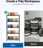 Stojak na filament do drukarek 3D SucceBuy z 5-stopniowymi Podgląd zdjęcia produktu 2