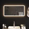 vidaXL LED-Badezimmerspiegel Transparent 80 x 40 cm Produktbild-Vorschau 3