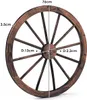 2 ruote di carro in legno, ruota in legno a 12 raggi, Anteprima dell’immagine prodotto 5