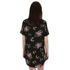 Sommerkleid, lockere Oversize-Tunika mit Blumenmuster in Produktbild-Vorschau 4