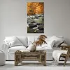 Bild auf Leinwand - Leinwandbild - Stream Herbst Forrest Produktbild-Vorschau 6