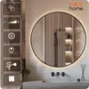 SAVE ®HOME Okrągłe lustro łazienkowe LED - 60 cm - Podgląd zdjęcia produktu 2