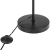 Close-up of the base and power cord of a black floor lamp, including the foot switch. Náhľad obrázku produktu