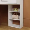 SONNI 141,5 x 54 x 111 cm weiß Schminktisch mit Schubladen, Produktbild-Vorschau 5