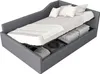 okwish Letto pieghevole 140x200 letto da giorno con spazio Anteprima dell’immagine prodotto 13