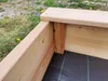Sandkasten BULLE Lärche natur 45 mm inkl. Sitzbretter und Produktbild-Vorschau 2