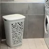 Wäschebox Wäschesammler 60L Wäschekorb mit Deckel Produktbild-Vorschau 5