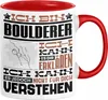 Boulderer Geschenk Kaffee-Tasse Geschenkidee für Boulderer Produktbild-Vorschau 1