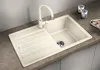 Evier à encastrer 78cm silgranit noir - Blanco - 526083 - Voir les images du produit 9