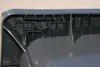 A close-up view of the underside of a dark gray plastic trash bin lid, showing structural reinforcement and a circular attachment point. Anteprima dell’immagine prodotto