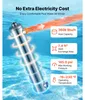 SucceBuy Schwimmbad-Wärmetauscher 105,5 kW, Edelstahl Produktbild-Vorschau 2