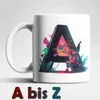 Name A bis Z Gamer Spieler Zocker Kaffeetasse Teetasse Produktbild-Vorschau 1