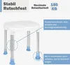 YARDIN Toilettenstuhl Höhenverstellbar Duschstuhl, WC-Stuhl Produktbild-Vorschau 4