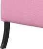 vidaXL Hoher Rücken Sofa 101cm Rosa Stoff Produktbild-Vorschau 7