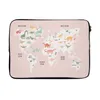 MuchoWow® Laptop Hülle 14 ZollWeltkarte - Kinder - Produktbild-Vorschau 1