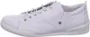 A white women's sneaker is shown from the side against a white background. Produktbild-Vorschau